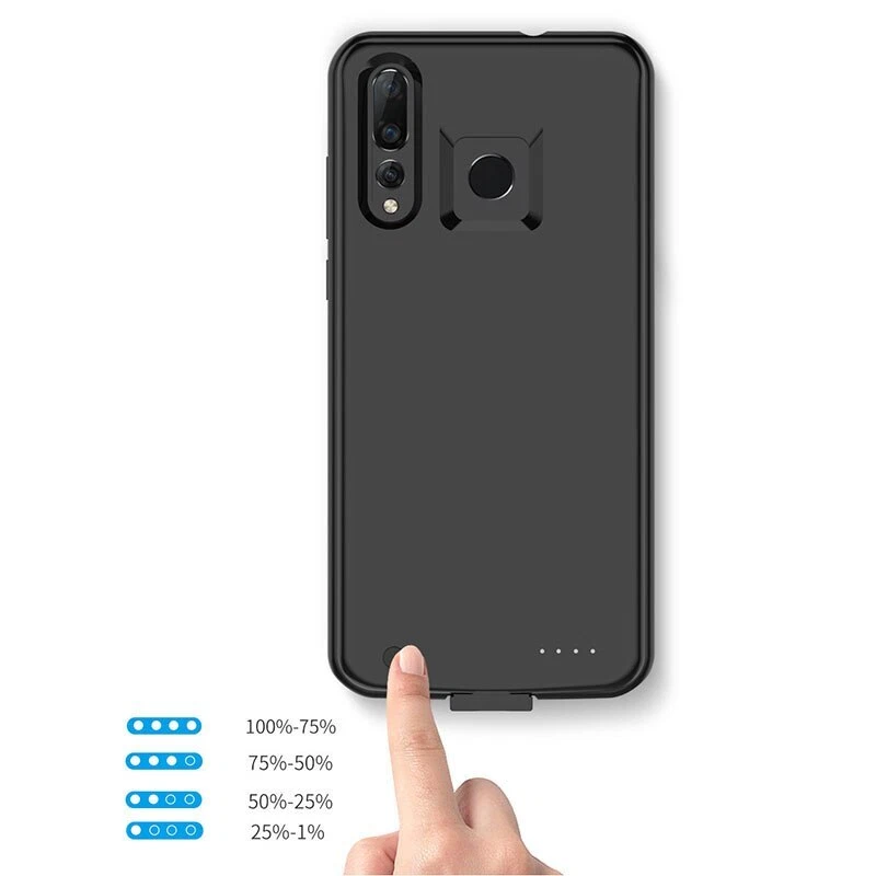 Akku Ladegerät Hülle für Huawei P30 Pro P30 Lite Nova 4E Backup Powerbank Cover - Bild 3 von 4