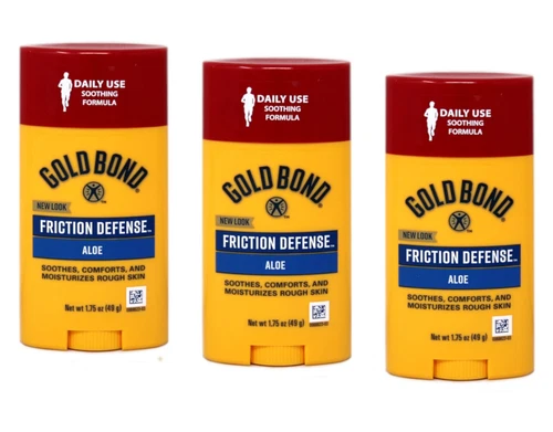 Gold Bond Chafing Defense Anti Friction Formula Unscented Pack of 3 1.75 oz