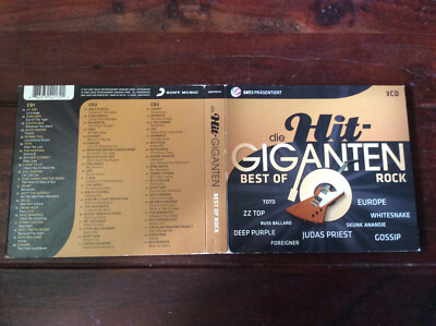 HIT GIGANTEN - best of Rock [3 CD Album]  ZZ Top  TOTO Whitesnake Judas Priest 