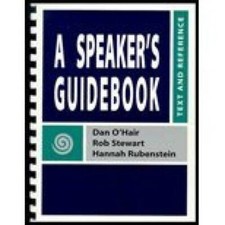 A Speakers Guidebook - Spiral-bound By OHair, Dan - ACCEPTABLE