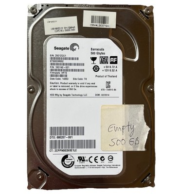 Seagate Barracuda 3,5 Zoll Festplatte 500GB