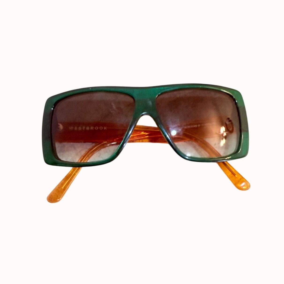 Westbrook Oversized Rectangular Sunglasses Santa … - image 5