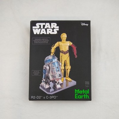 Fascinations Star Wars Metal Earth 3D Model R2-D2 & C-3PO New Sealed