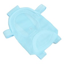 Universal Baby Bath Seat Support Slip Proof Detachable Net Bathtub Light Blue