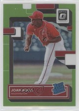 2022 Panini Donruss Optic Rated Rookie Lime Green Prizm Joan Adon #87 17n8