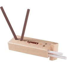 Lansky Sharpeners LCD5D 4-Rod Turn Box/ Ceramic Knife Sharpener