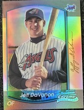 2000 Bowman Chrome Refractor Jeff Davanon #219