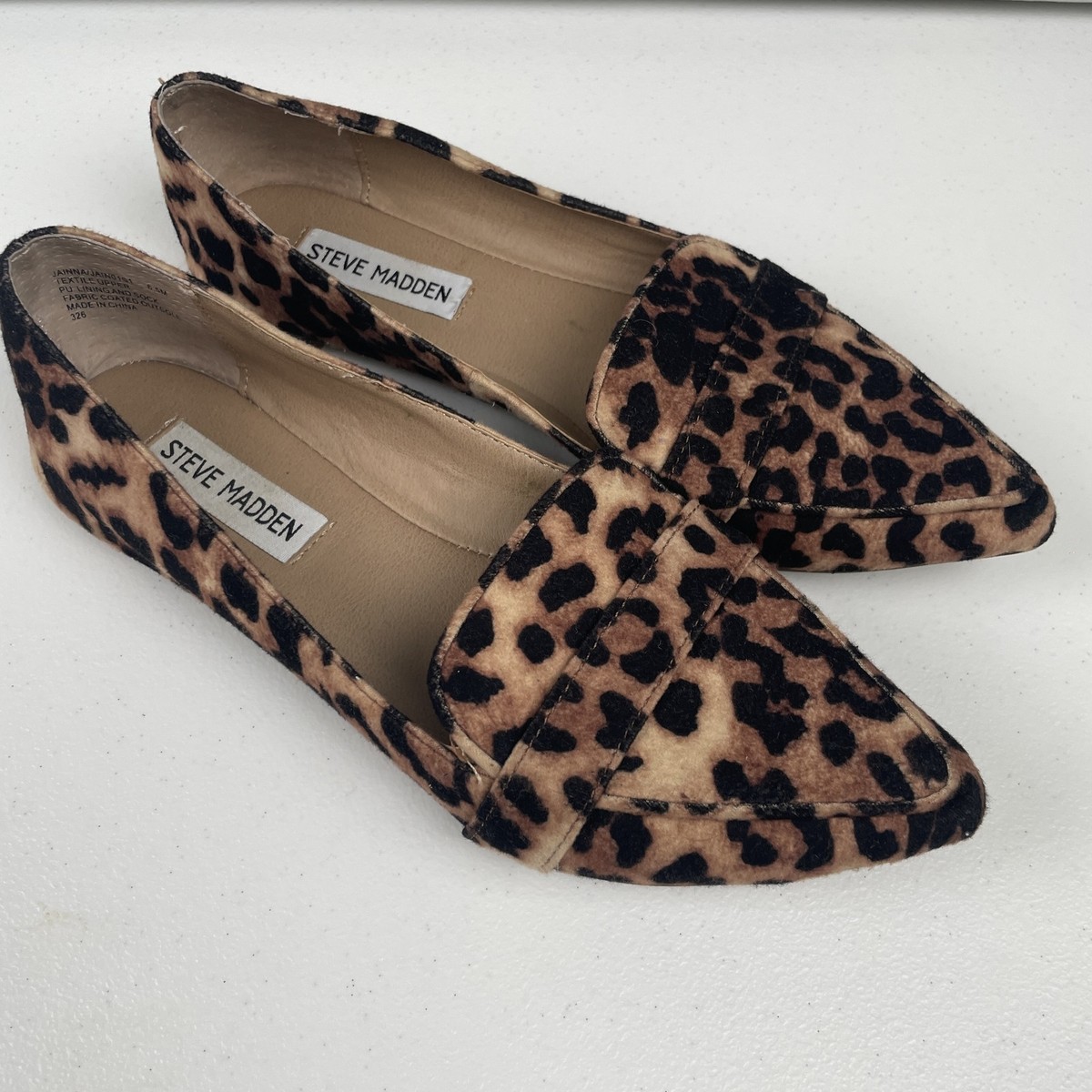 Madden Leopard Print Flats Steve Madden Pointed Flats Steve Madden