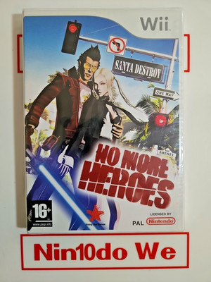 No More Heroes (Wii)*NEAR MINT*+GESCHENKVERPACKT in unbenutzter ORIGINAL Nintendo Wii Hülle