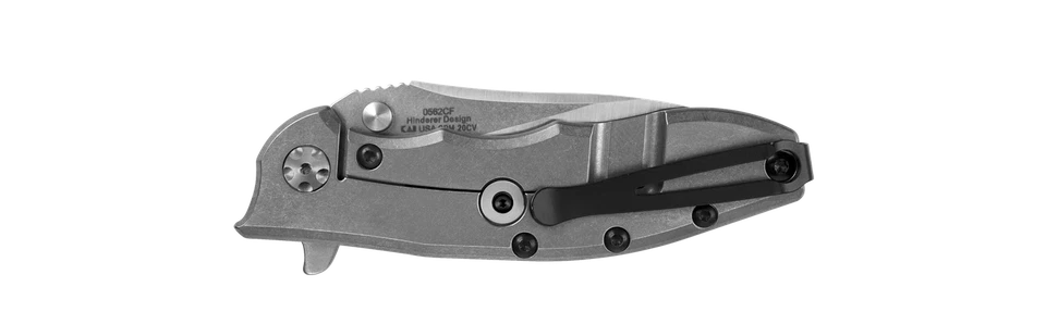 Ножи Zero Tolerance 0562CF с рамным замком черные из углеродного волокна титановые CPM 20CV - Изображение 2 из 2