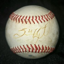 Sean Hjelle Autographed Pre Game Warmup Used MiLB Baseball NPB Orix Buffaloes