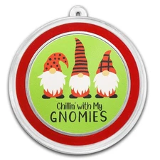 2025 1 oz Silver Colorized Round - Chillin' With My Gnomies