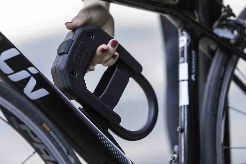 Hiplok DXF D Bike Lock with Frame Clip - All Black - Image 4 of 4