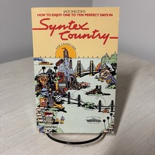 RARE Syntex Country Jack Shelton PB Phil Frank California Travel Guide 1986 VTG