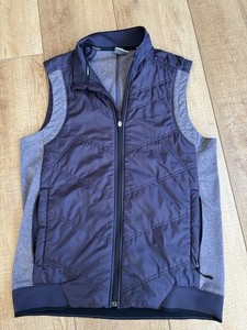 Nike Golf Vest Men’s Medium Insulated Hybrid Full Zip 619910-570