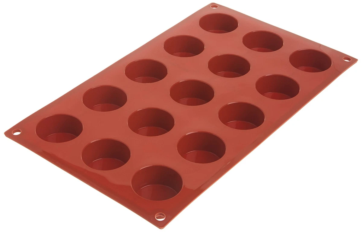 AOTASO Stampo Rotondo Per Torte In Silicio 22,9 Cm - Manico In Metallo Rinforzato - Antiaderente, Senza BPA - Adatto A Forno E Microonde