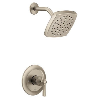 MOEN Flara UTS3912BN M-CORE 3-Series 1-Handle Shower Trim Kit in Brushed Nickel