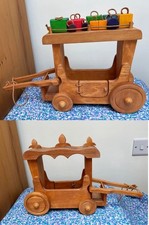 Ostheimer royal carriage rare discontinued version with two roofs and luggage 