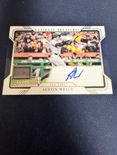 2025 Panini National Treasures #FP-AWL Austin Wells Field Pass Autographs #/99