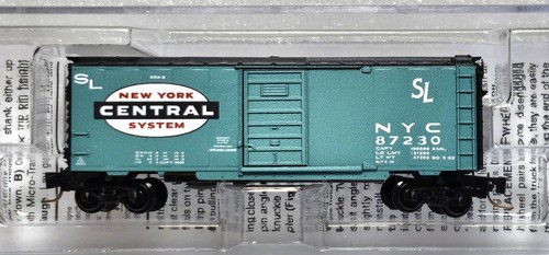 MT Z-Scale #50000057 NUEVA YORK CENTRAL "Cigar Band" 87230, 40' aC, como nuevo | Zustand: Used