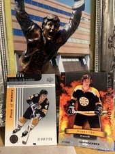 2 DIFF #’D Bobby  ORR Piece Of History 2508/2999 +  Hot Commodity  417/999