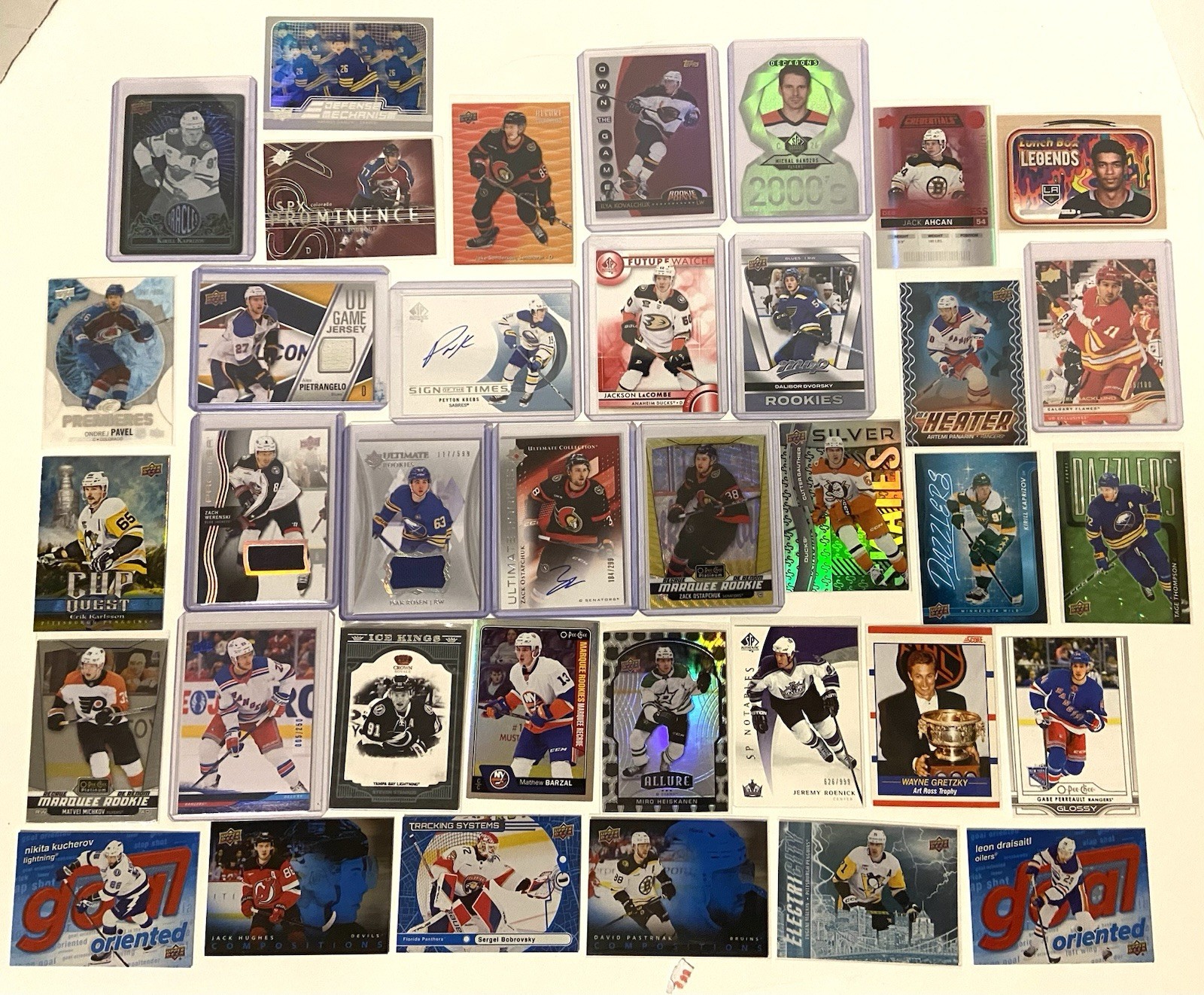 NHL Mixed Card Lot - Autos, Patches, Rookies, Inserts