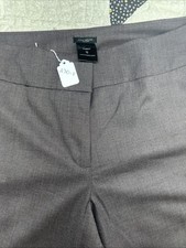 ANN TAYLOR Women's CURVY Navy Blue Cotton Khaki Crop Khaki Pants Sz. 12