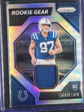 Latu, Laiatu - 2024 Prizm - Rookie Gear - Swatch - Silver