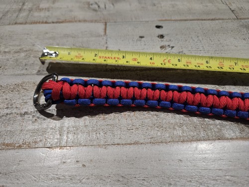 Atlanta Braves Baseball MLB Goods Apparel Lamyard Paracord Keychain Tatical - Picture 3 of 6