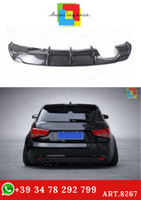💫ART.8267 Einzelner Heckdiffusor mit Carbon-Optik für Audi A1 2011+💫