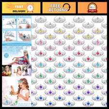 72 Pcs Princess Tiara Crown Set - Dress Up Costume Accessories for Kids Girls