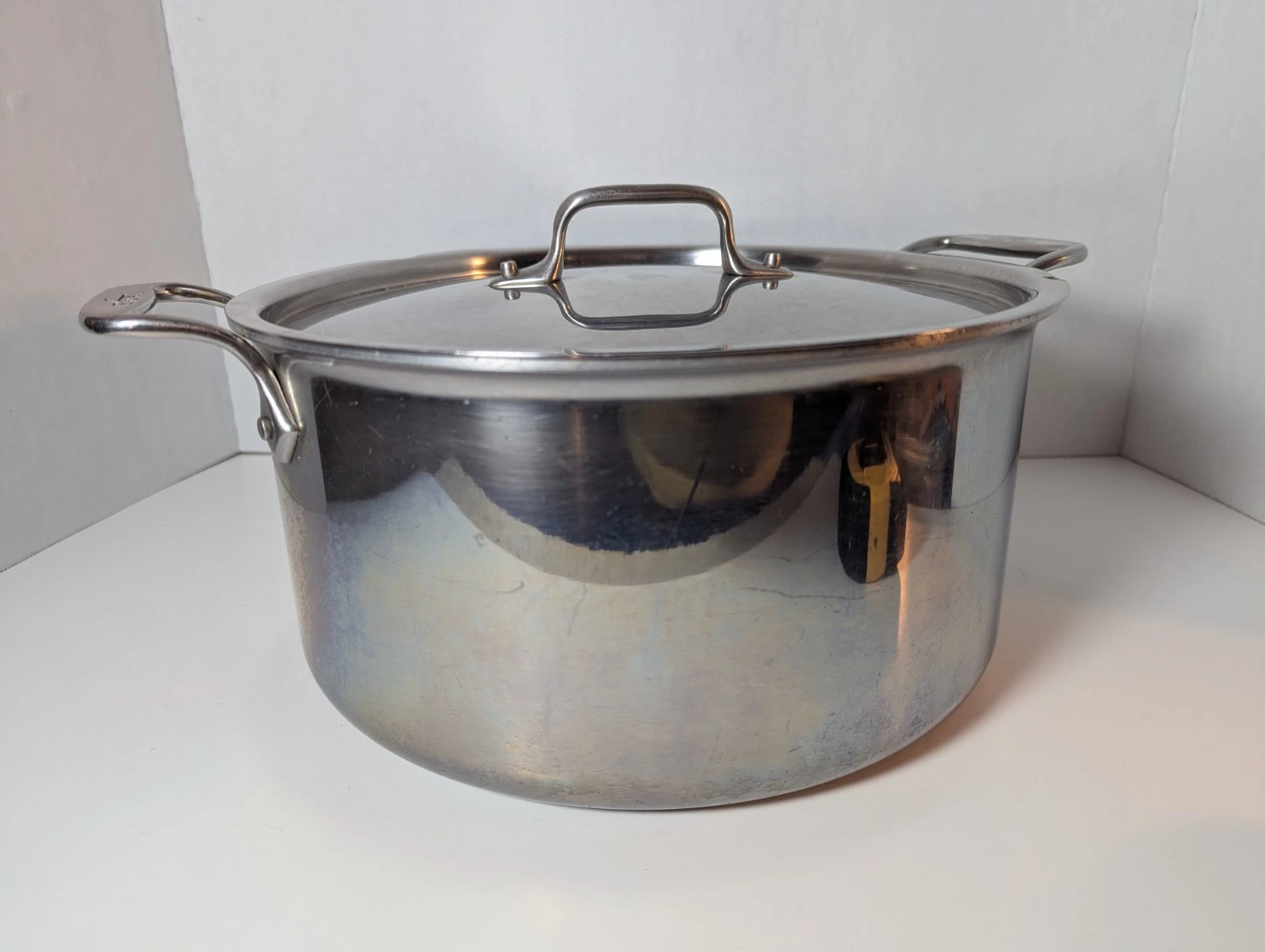 All-Clad D3 Stainless Steel 8 Qt Stockpot with Lid
Opens in a new window or tab