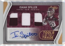 2022 Panini Chronicles Draft Picks Prime 4/25 Isaiah Spiller #TTT-ISP Auto 09ud