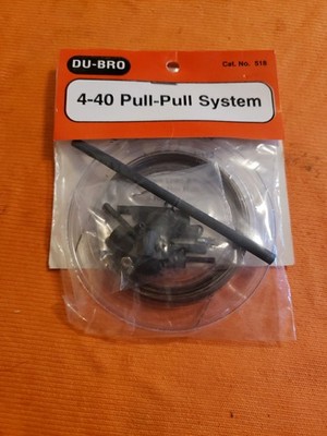 Du-Bro products - 4-40 Pull-Pull System - New - Part 518 - JT25