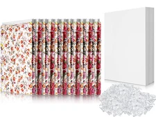 7.5 x 10.5 Inch Comic Book Boards Fabric Backing Board and U Shape Plastic Al...