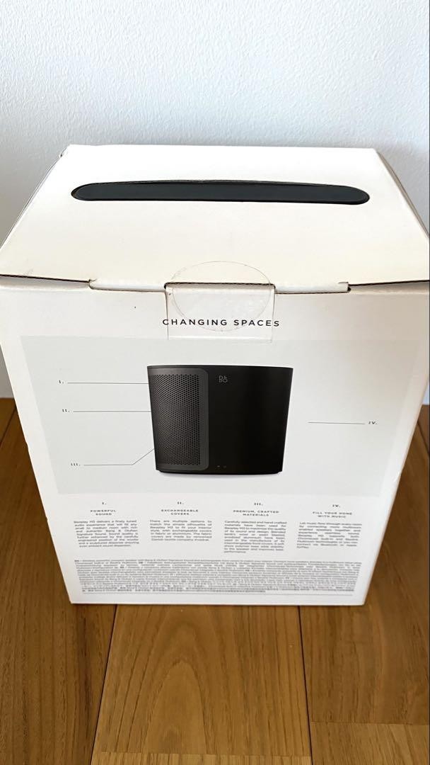 NEW Bang & Olufsen Beoplay M3 Compact Wireless Speaker Black