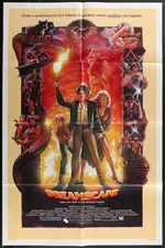 Dreamscape (1984) Original Movie Poster Folded 27x41