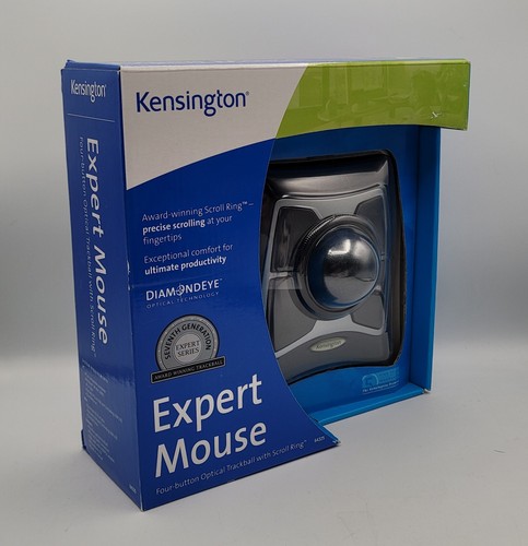 Kensington K64325 Expert Professional Trackball Optical technology Mouse Mac/PC - Picture 15 of 15