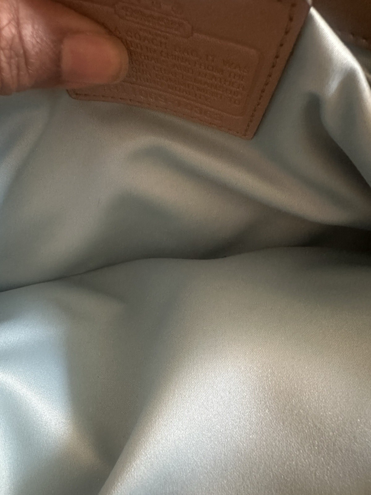 Coach Madison Sophia Embossed Python Leather Satc… - image 11