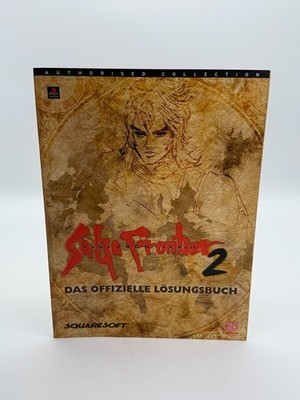 Saga Frontier 2 Offizielles Lösungsbuch Sehr guter Zustand