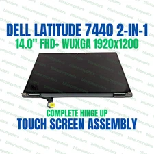 OEM Dell Latitude 7440 2-IN-1 FHD+ Touch Screen LCD Assembly 9J8PK 09J8PK