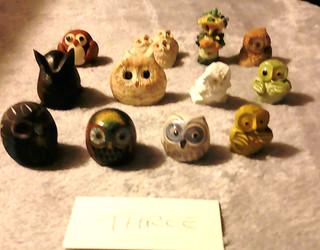 12 Various Owl Ornaments Job Lot Bundle Collection. Exc condition