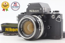 N MINT Nikon F2 Photomic Black DP-1 Film Camera 50mm F/1.4 Lens From JAPAN