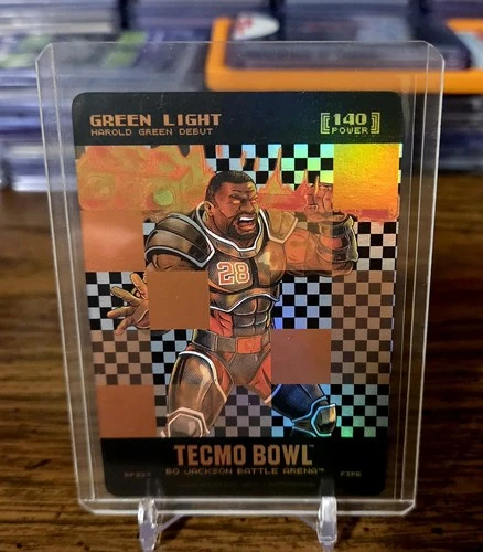 2025 Bo Jackson Battle Arena Green Light Harold Green Tecmo Bowl Big Pixel Fire