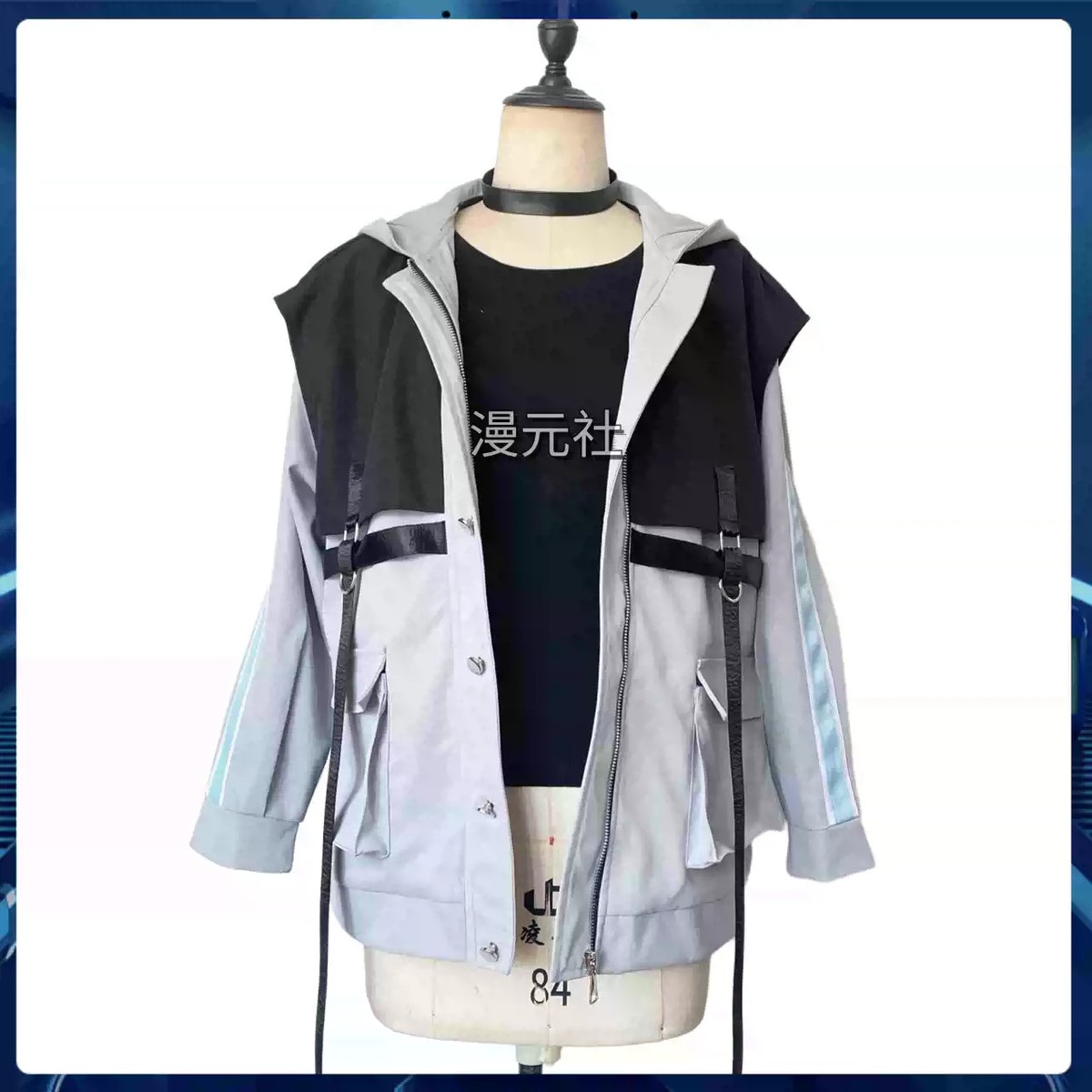 BanG Dream MyGO Takamatsu Tomori Hooded Sweatshirt Zip Jacket Coat