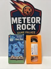 Blues Clues Story Time VHS 1998 Play Along With Blue NICK Jr