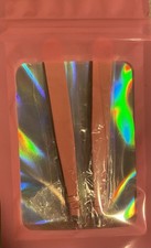 2 Pack Pink Tweezers Stainless Steel 3.78"L x 0.39"W Tweezer