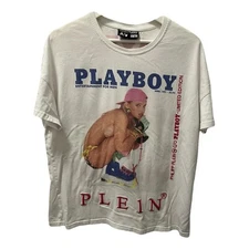 Playboy Philipp Plein Tee Reprint  Luxury Fashion Shirt Graphic Top
