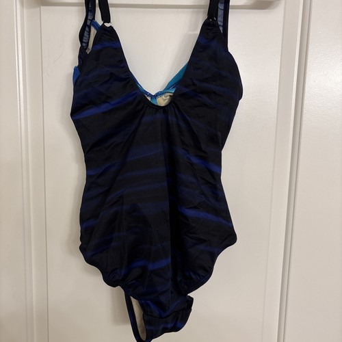 Costume da bagno Kirkland multicolore bluesl elasticizzato taglia 8 costume da bagno dimagrante - Foto 2 di 7