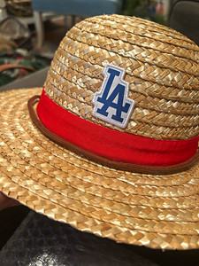 Dodgers Straw Hat | eBay